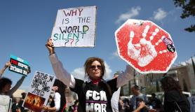 Aντιπολεμικές συγκεντρώσεις στο Τελ Αβίβ