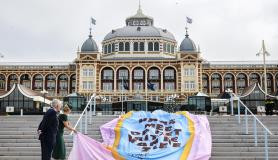 Βασίλισσα Μάξιμα της Ολλανδίας εγκαινιάζει δρόμο στη Χάγη