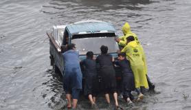 Πλημμύρες από έντονη βροχόπτωση στο Πακιστάν