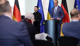 Συνομιλίες Μερτς - Ζελένσκι στο Βερολίνο