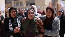 Κηδεία Παλαιστίνιων που σκοτώθηκαν από έποικους στην Ραμάλα