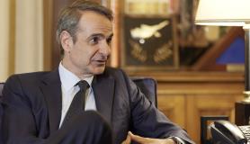 Ο Πρωθυπουργός Μητσοτάκης συναντάται με τον Πρόεδρο της Ελληνικής Δημοκρατίας