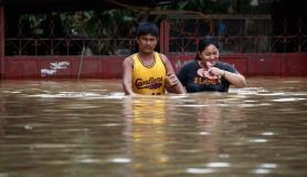 Πλημμύρες από τον τυφώνα Νόρου στις Φιλιππίνες