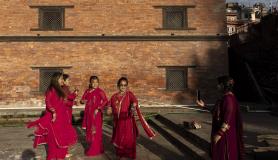 Γυναικεία ινδουιστική γιορτή Teej στο Νεπάλ