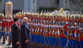 O Πρόεδρος της Λευκορωσίας επισκέπτεται την Μογγολία