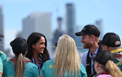 Ο πρίγκιπας Χάρι και η Μέγκαν συναντήθηκ
