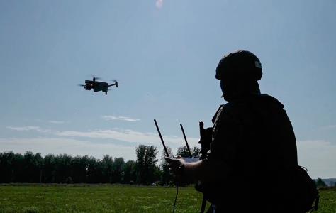 Drone εξερράγη στον εναέριο χώρο της Βου