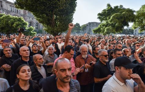 Συλλήψεις 151 διαδηλωτών κατά συμφωνίας 