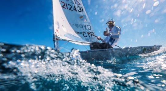 Στην έκτη θέση ο Κοντίδης στο Hyeres μετ