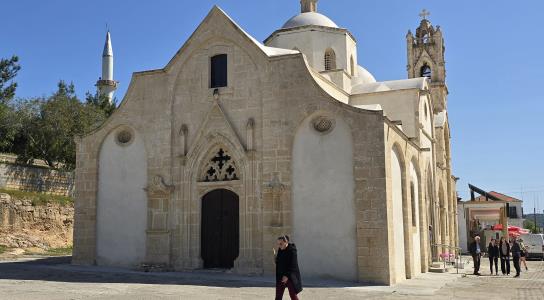 Στον Άγιο Συνέσιο στο κατεχόμενο Ριζοκάρ