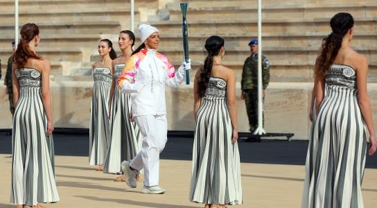 Η Ολυμπιακή Φλόγα έφτασε στην Ρώμη