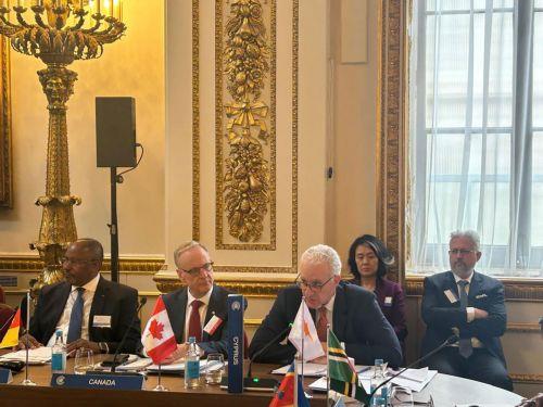 Την υποψηφιότητα του για Προεδρία 81ης Συνόδου ΓΣ ΟΗΕ παρουσίασε στο Λονδίνο ο Πρέσβης Κακουρής