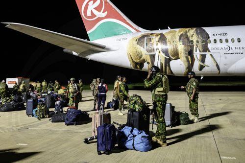 Kenyan police officers return home after year-long Haiti deployment