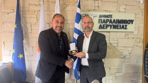 Στη Μαρίνα Παραλιμνίου ο Γεν. Ελεγκτής στο πλαίσιο συνάντησης με Δήμαρχο Παραλιμνίου- Δερύνειας