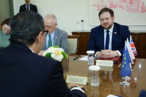 UK and Cyprus have a strong partnership, British Minister says after meeting with FM Kombos