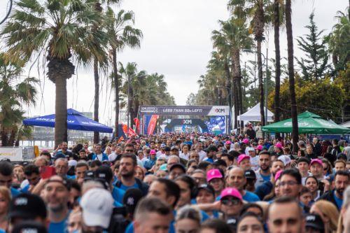 Υπό βροχή η έναρξη του XM Μαραθωνίου Λεμεσού