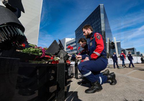 Russia marks second anniversary of the Crocus City Hall attack in Krasnogorsk