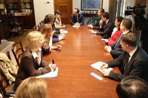 Αλληλεγγύη στην Κύπρο από Προεδρική Επιτροπή ΚΣΣΕ, συνάντηση με ΠτΔ