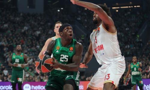 Euroleague: Στην πρώτη εξάδα ο ΠΑΟ μετά από τέταρτη συνεχόμενη νίκη επί Μονακό