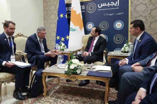 Ανανεώνεται η πολιτική βούληση Κύπρου-Αιγύπτου για «Κρόνο» και «Αφροδίτη», λέει ο Μ.Δαμιανός στο ΚΥΠΕ