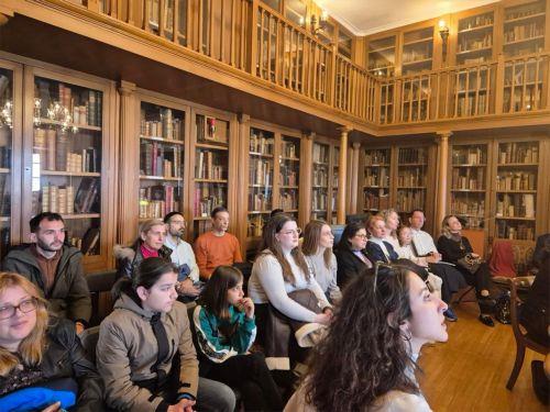 Επίσκεψη φοιτητών του Νεάπολις Πάφος στη Βιβλιοθήκη της Βουλής των Ελλήνων
