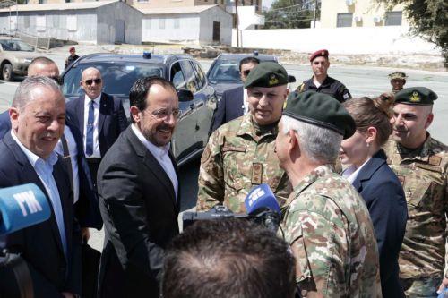 Cumhurbaşkanı Christodoulides: Millî Muhafız Ordusunun caydırıcılık gücünü geliştirmeye devam ediyoruz