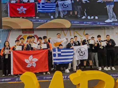 Η Τεχνική Σχολή Λάρνακας την 1η και 2η θέση στον Παγκόσμιο Διαγωνισμό Ρομποτικής