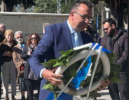 Στις εκδηλώσεις για τα 200 χρόνια από την Έξοδο του Μεσολογγίου εκπροσωπήθηκε η Κοίλη