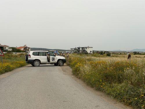 Calm prevails at Pergamos buffer zone [VIDEO]