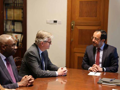Conducive conditions on the ground needed for Cyprus talks, President tells Lacroix