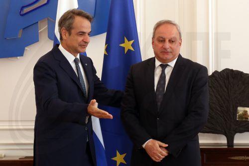 Το Κυπριακό στο επίκεντρο συνάντησης ΓΓ ΑΚΕΛ - Ελληνα Πρωθυπουργού στην Αθήνα