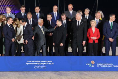 Leaders of Greece, Germany and  France welcome release of EU loan for Ukraine