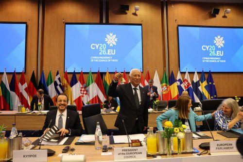 EU leaders discuss energy crisis toolbox in Cyprus informal Summit