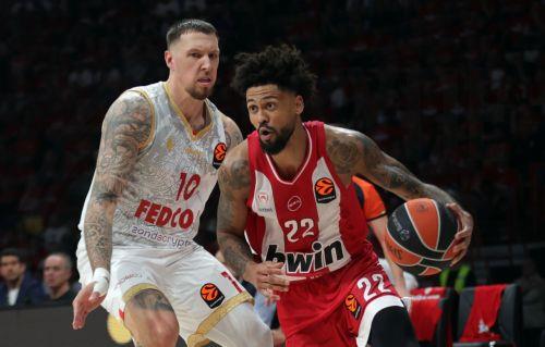 Κυρίαρχος ο Ολυμπιακός στην πρώτη αναμέτρηση με Μονακό για πλέι οφ Euroleague