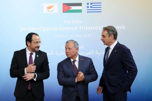 Τριμερής με Ελλάδα και Ιορδανία: Απτά αποτελέσματα επιδιώκει η Λευκωσία, λένε πηγές στο ΚΥΠΕ