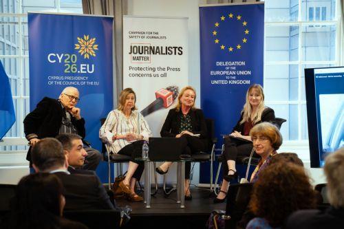 Εκδήλωση για την ελευθερία του Τύπου στην Κυπριακή Ύπατη Αρμοστεία στο Λονδίνο
