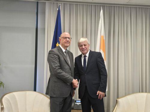 Cyprus Presidency and EU funds absorption discussed by Finance Minister and ECA member