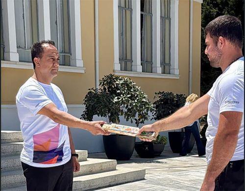 Τη σκυτάλη των Κοινοπολιτειακών Αγώνων υποδέχθηκε η Πάφος
