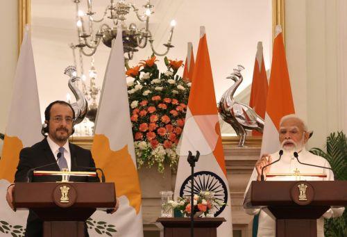 Cumhurbaşkanı Christodoulides Hindistan Başbakanı Modi  ile görüştü