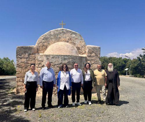 Πολιτιστικά μνημεία του Δημοτικού Διαμερίσματος Φρενάρους επισκέφθηκε η Υφ. Πολιτισμού