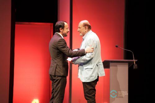 Cypriot actor-director Costas Demetriou receives THOC Grand Theatre Award