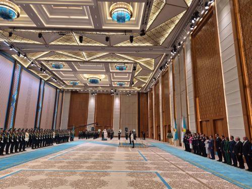 Cyprus Presidents Kazakhstan official visit begins with contacts at Independence Palace