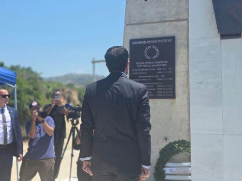 Η λύση του Κυπριακού στη βάση του συμφωνημένου πλαισίου στην προμετωπίδα της στρατηγικής μας, λέει ο Πρόεδρος