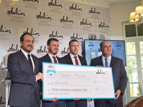 Awards of €500,000 to 9 bi-communal businesses by Sir Stelios Haji-Ioannou