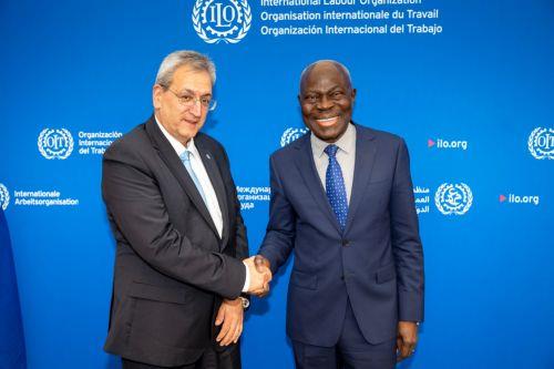 Labour Minister discusses reform and modernization efforts with ILO official