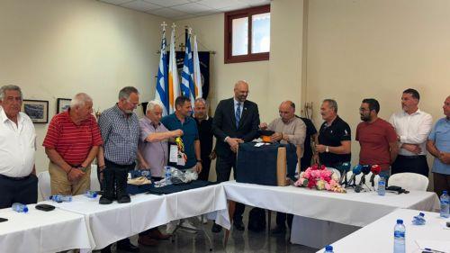 Israels Embassy donates firefighting equipment to communities affected by 2025 Limassol fires