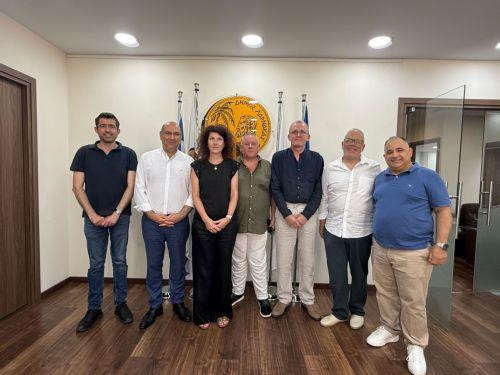 Επίσκεψη αντιπροσωπείας Οδοντιατρικού Συλλόγου Σόφιας στον Δήμο Λάρνακας