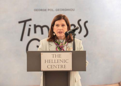 George Pol. Georghiou’nun “Timeless Cyprus” sergisi, Dönem Başkanlığı’nın kültür programı çerçevesinde Londra’da açıldı