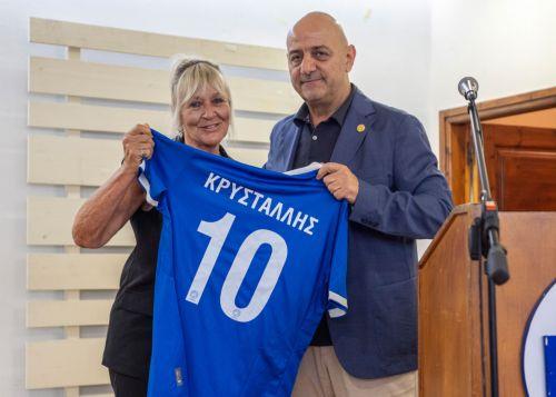 Εκδήλωση μνήμης και τιμής για το θρύλο του κυπριακού ποδοσφαίρου Π.Κρυστάλλη