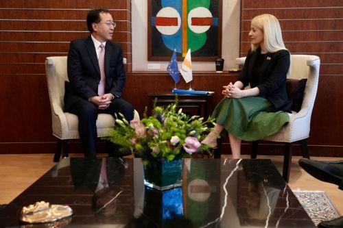 Chinese Ambassador reiterates positions on Cyprus issue to House President